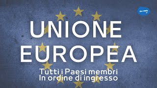 Unione Europea TUTTI I PAESI MEMBRI dal 1952 al 2022 shorts [upl. by Asor939]