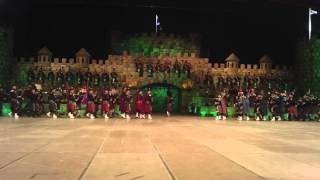 Auld Lang Syne pipes and drums live  Omnisport Apeldoorn [upl. by Amol]