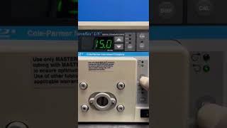 Cole Parmer 752330 MasterFlex LS Digital Console Drive 1 6  100 RPM 115VAC 23A [upl. by Claudelle]