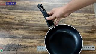 CHEF 20 cm Non Stick Frying Pan Heavy Guage [upl. by Kohcztiy227]