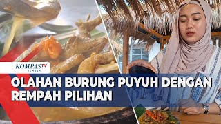 Sensasi Kuliner Puyuh Betutu Perpaduan Rasa dan Rempah yang Unik [upl. by Anastatius471]