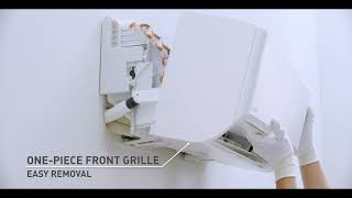 Panasonic Air Conditioner  Easy Installations and Service Feature Short [upl. by Farrison]