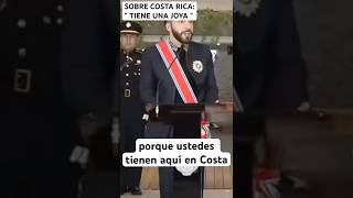 Presidente nayibbukele en visita a Costa Rica 🇨🇷 Noticias BreakingNews Nayib Bukele Shorts [upl. by Elorak616]