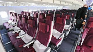 QATAR 777300ER Economy Class Review  Mumbai  Doha  Beirut  Economy Week [upl. by Annoda]