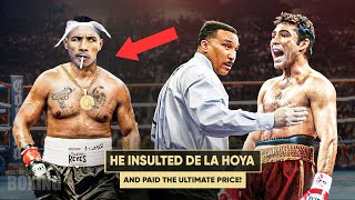 This CRIMINAL Disrespected Oscar De La Hoya INSANE KARMA [upl. by Nisior]