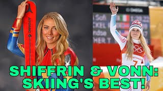 Mikaela Shiffrin vs Lindsey Vonn The Ultimate Skiing Showdown [upl. by Ytirahs638]