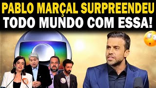 DEBATE EXPLOSIVO PABLO MARÇAL SURPREENDEU TODO MUNDO COM ESSA NA GLOB0  ISSO NUNCA ACONTECEU [upl. by Releehw]