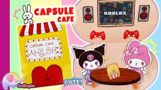 Paper Capsule Cafe Pergi Ke Capsule Cafe Saranghaeyo Bareng Melody dan Kuromi  Goduplo TV [upl. by Block]