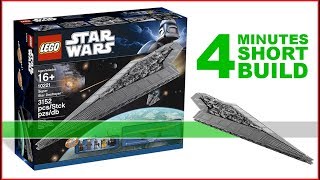 LEGO STAR WARS 10221 Super Star Destroyer 4 Minutes Fast Build  Exclusive For Collectors [upl. by Antonetta]