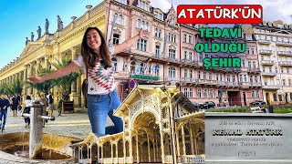 ATATÜRKÜN TEDAVİ OLDUĞU MUHTEŞEM TERMAL ŞEHİR KARLOVY VARY [upl. by Eeliab358]