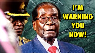 LAST SPEECH OF ROBERT MUGABE BEFORE HE DIED  HE WARNED AFRICAN LEADERS ABOUT THIS… [upl. by Arnold317]