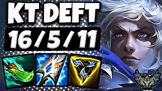 Ezreal vs Kogmaw ADC  KT Deft  Korea Challenger Patch 1412 ✅ [upl. by Eisse]