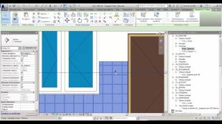 Варианты раскладки плитки в Revit [upl. by Neehs]