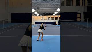 Tennis  drop shot 🫡 tennis tennisvideo tennisplayer tennisgirl tennislife viral [upl. by Sena]