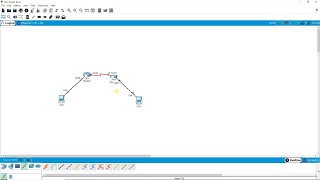 Cisco Packet Tracer Basic Networking  IPV6 Static Routing using 2 routers [upl. by Saidee962]