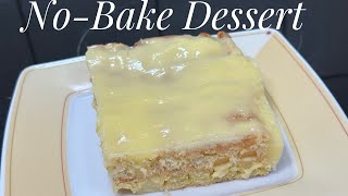 Cake in 10 minutes  NoBake Dessert [upl. by Ivo172]