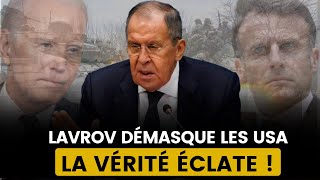 LEXCELLENT DISCOURS DE LAVROV  PLUS PERSONNE NE POURRA DIRE QUIL NÉTAIT PAS INFORMÉ [upl. by Oilisab240]