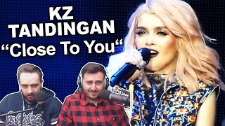 Singers ReactionReview to quotKZ Tandingan  Close To Youquot [upl. by Onaicilef]