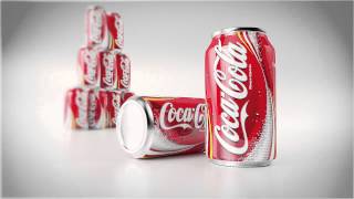 Coca Cola CommercialAd Blender3D [upl. by Drooff]