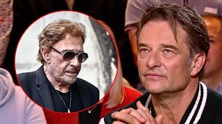 David Hallyday ému  Ces rares instants partagés avec son père Johnny Hallyday [upl. by Lahcar]