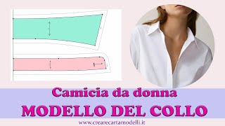 COLLETTO PER CAMICIA  MODELLO [upl. by Maryanna]