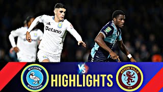 Aston Villa VS WYCOMBE  Highlights  Carabao Cup  25 September 2024 [upl. by Ojimmas]