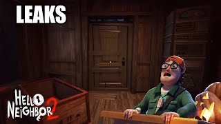 Hello Neighbor 2 Update Gameplay Leaks [upl. by Hannavahs146]