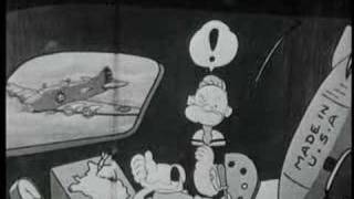 Hilarious Vichy Propaganda Mickey bombing France [upl. by Eecak365]