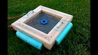 Metal Detecting  DIY How to Build a Floating Sifter [upl. by Jemima505]