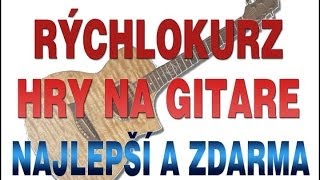 Gitarová Škola Hudby Online  kurz zdarma  Ako hrať na gitare akordy rytmy a piesne [upl. by Madi]