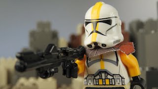 A 327th Clone Trooper Tale  Lego Star Wars Stop Motion [upl. by Pilif]