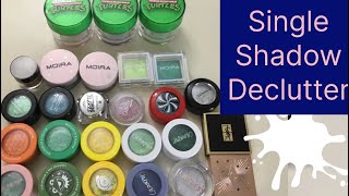 SINGLE SHADOW DECLUTTER Fall 2024 [upl. by Dnumde]