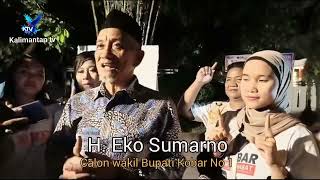 CALON WAKIL BUPATI KOBAR H EKO SUMARNO ADAKAN KAMPANYE DIALOGIS BERSAMA WARGA [upl. by Skutchan]