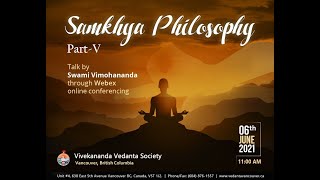 Samkhya Philosophy Part 5 Evolution according to Samkhya Swami Vimohananda [upl. by Lunetta]