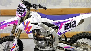 Graphics install 24’ yz450f [upl. by Nere462]