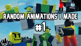 random animations i made  1 [upl. by Anahahs]