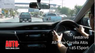 testdrive allnew corolla altis 18S ESport 2014 [upl. by Marijn]