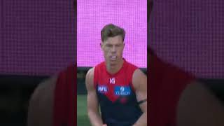 Melksham is BACK 💪 Goals on return afl melbournefc aussierules [upl. by Acinonrev188]