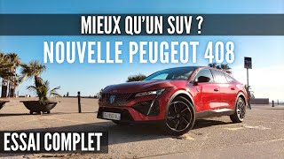 Essai PEUGEOT 408  PHEV 225  GT 2023  Mieux quun SUV [upl. by Reyotal]