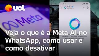 Meta IA veja o que é o círculo azul que apareceu no seu WhatsApp como usar e como desativar vídeo [upl. by Anidnamra721]