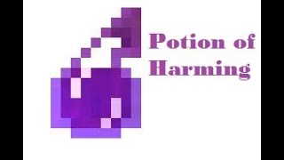 How to make Potions of Harming  Minecraft [upl. by Uzzial]