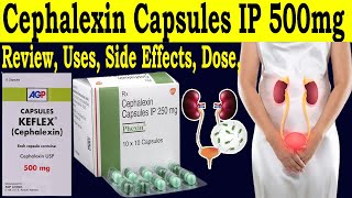 Cephalexin Capsules ip 500mg hindi  Cephalexin capsules ip 250 mg  Uses Side Effects Dose [upl. by Yrellih728]