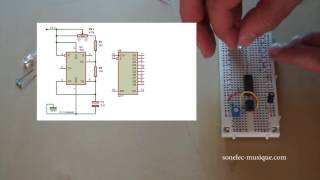 Chenillard 10 LED sans carte Arduino [upl. by Kcinemod386]