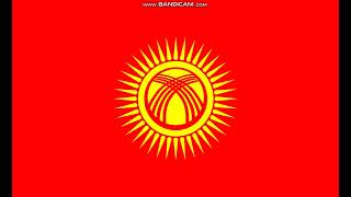 The National Anthem Of Kyrgyzstan [upl. by Nuahsak]