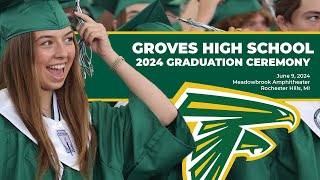 2024 Wylie E Groves High School Graduation Ceremony [upl. by Etessil]