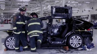 Tesla Model X First Responder Training  Advanced Extrication [upl. by Coyle]