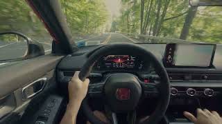 2023 Civic Type R Mountain POV Drive [upl. by Telfore]