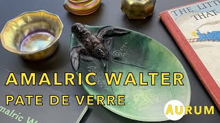 Amalric Walter Master of Pâte de Verre Glass [upl. by Illak384]