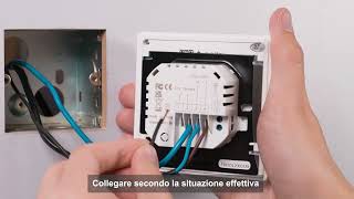 Termostato Intelligente Matter WiFi Per Riscaldamento Caldaia a Gas  MMT8231 [upl. by Neneek]