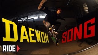 Daewon Song Skateboarding in Slow Motion  Triple Flip Fakie [upl. by Trueblood]